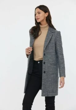 Lee Cooper Fida - Manteau Court - Noir/Blanc -Lee Cooper Soldes f04445dce6294a05ac40c574dcd8b068