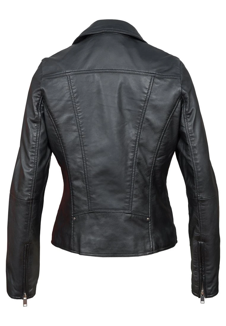 Lee Cooper Bonnie - Veste En Cuir - Black 4 Lee Cooper Bonnie - Veste En Cuir - Black – Image 2