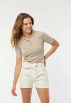 Lee Cooper Caissy - Polo - Beige Doré -Lee Cooper Soldes fbdf196a3a70459f985723e9f8878eb8