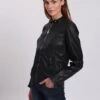 Lee Cooper Bianca - Veste En Cuir - Black